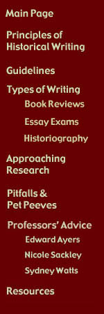 historiography essay topics
